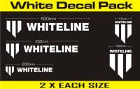 Whiteline - Whiteline KWM004 Whiteline Branded Decal Pack - White - Image 1